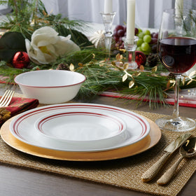 Corelle Logan dishwasher-safe dinnerware for easy cleaning