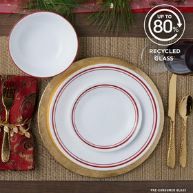 Corelle Logan triple-layer glass provides strength and lightness for everyday use