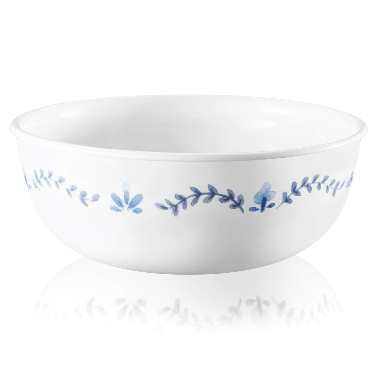 Close-up of Portofino pattern on Corelle dinnerware.