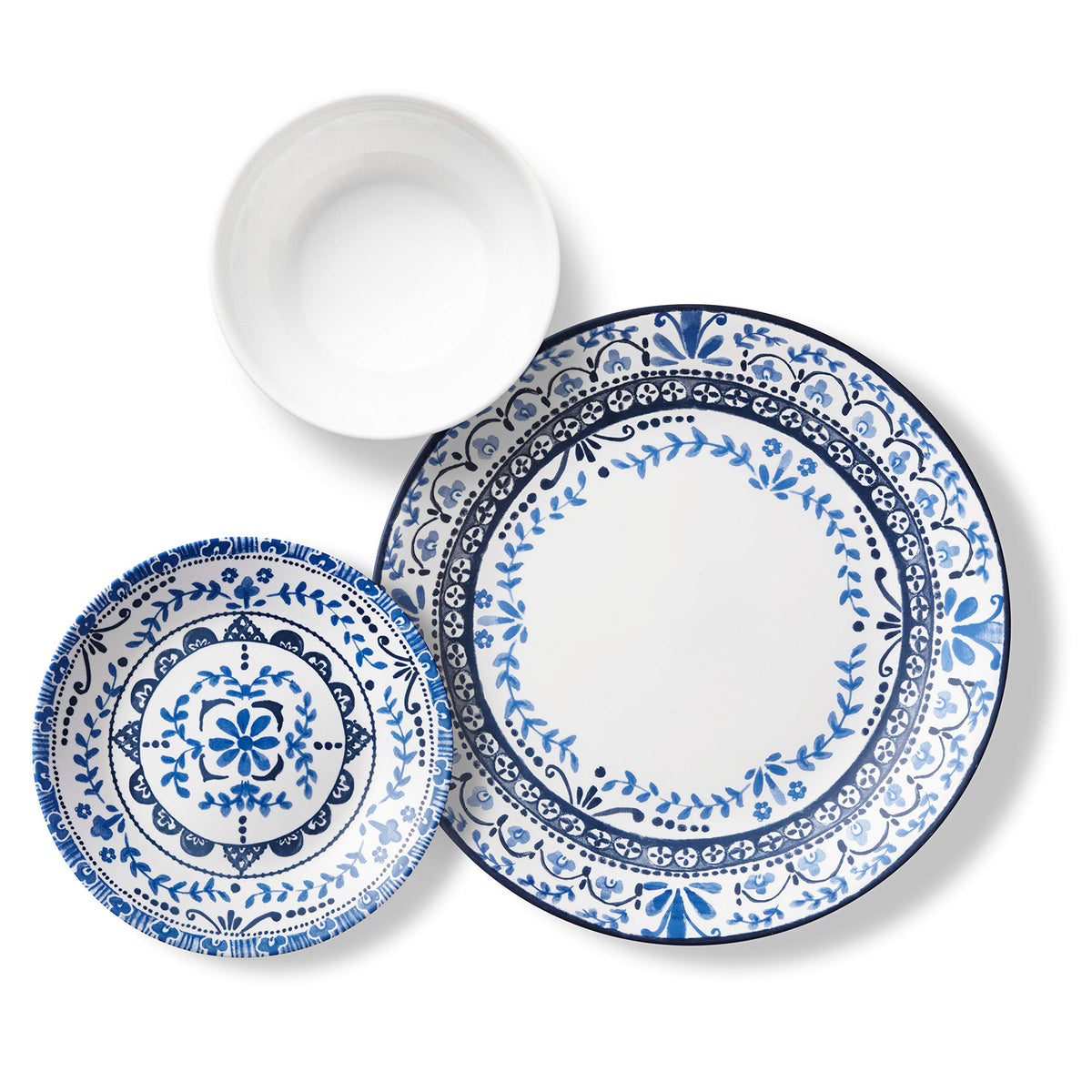 Corelle Portofino soup bowl ideal for hot soups and cereals.