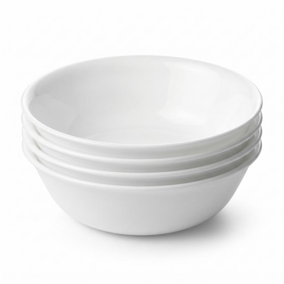 Corelle Versa Bowl 4pc set for family meals with easy service.
