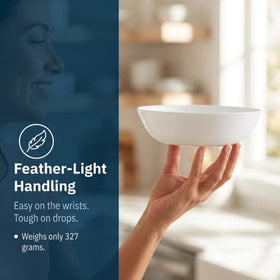 Corelle Versa Bowl microwave and dishwasher-safe convenience.