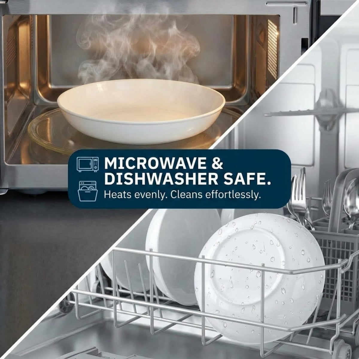 Corelle Versa Bowls lightweight and easy to lift for everyday use.