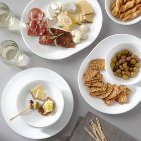 Corelle Vitrelle 18-ounce bowls ideal for soups and cereals.