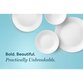 Corelle Vitrelle triple-layer glass resists chips and cracks.