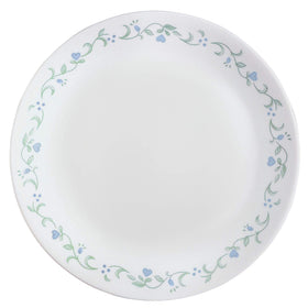 Corelle Vitrelle stackable design saves cabinet space during meal prep.