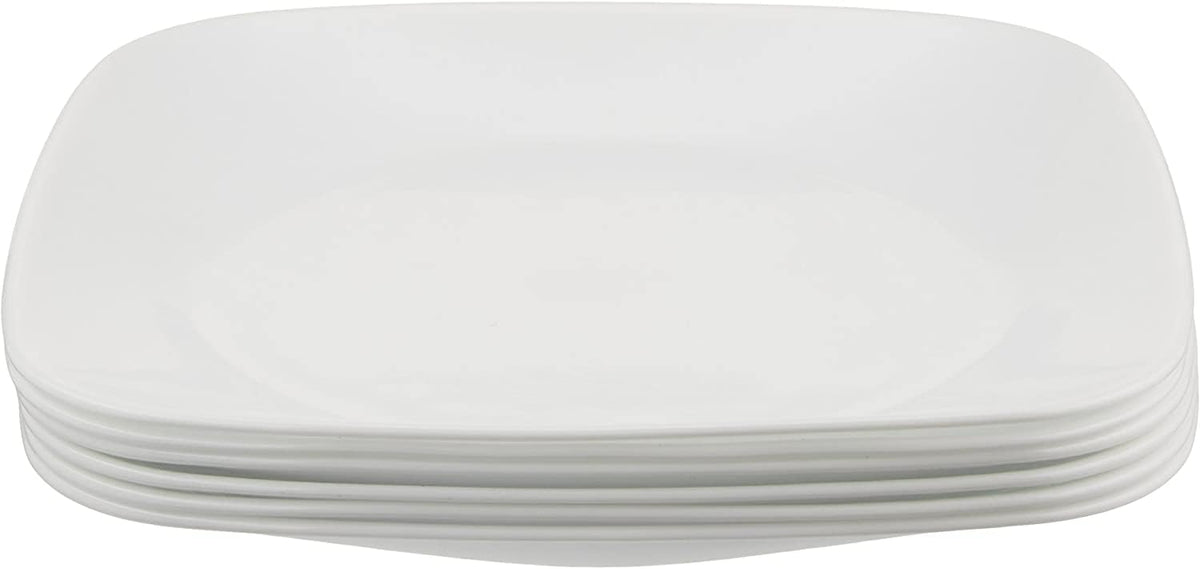 Corelle Vitrelle 9-inch plate with smooth edge-to-edge finish for everyday meals
