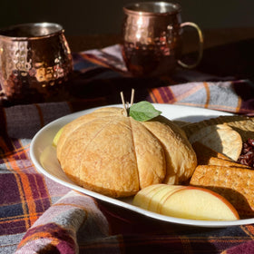 Corelle Vitrelle glass platters safe in microwave, oven, and dishwasher for convenience.