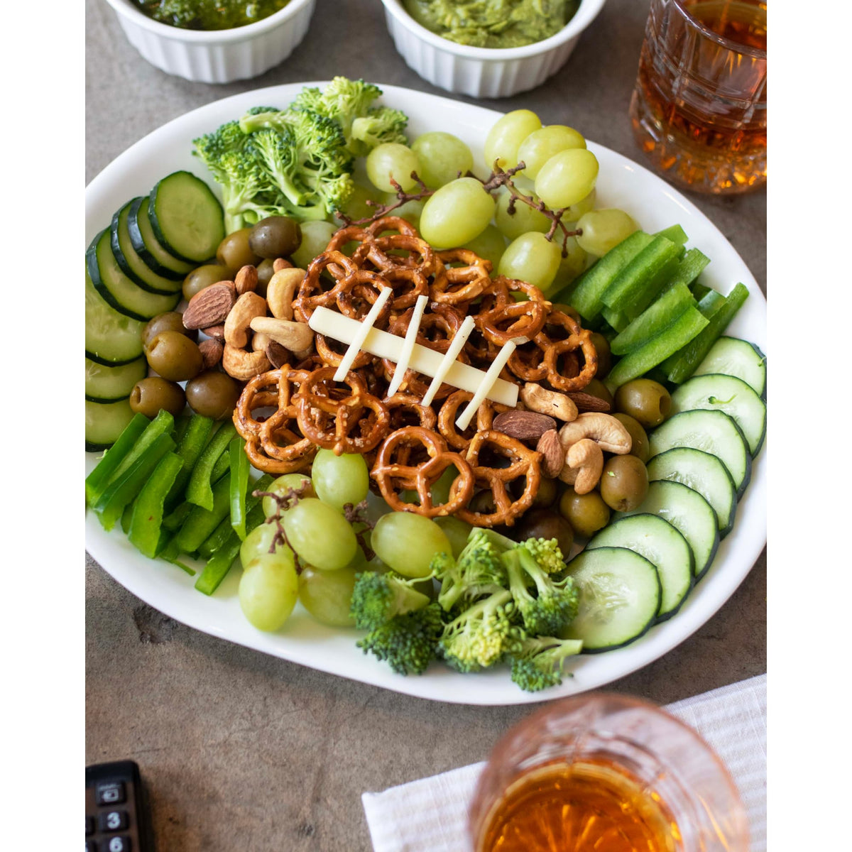 Corelle 3-pack Winter Frost White platters ideal for buffets and family dinners.