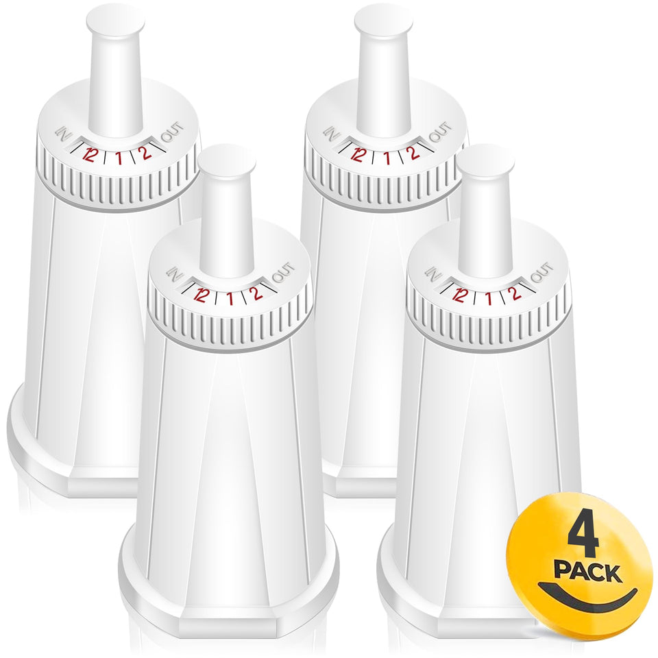 CoreReplace four-pack water filter packaging for Breville machines, easy to install