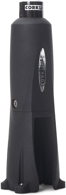 Cork Pops Legacy button-activation showcases effortless wine opening with one push.