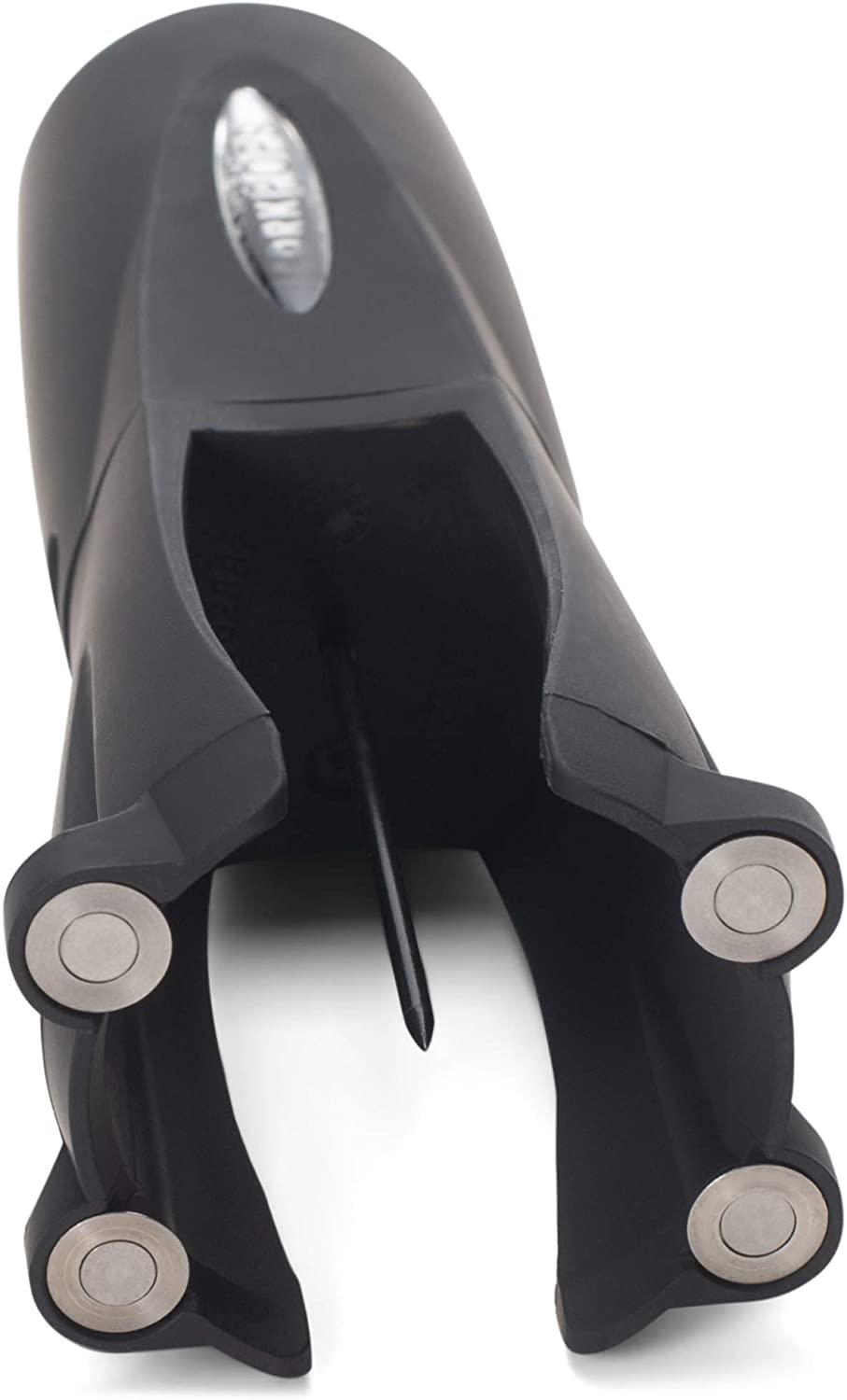 Cork Pops Legacy foil-cutter-base enables quick foil removal in a single motion.