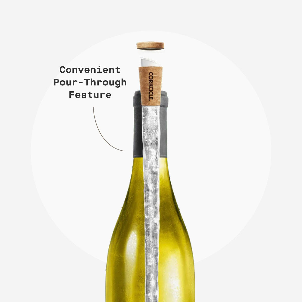 Corkcicle Air Chiller features durable build and easy hand washing