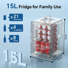 Cormix mini fridge car plug enables on‑the‑go cooling during trips