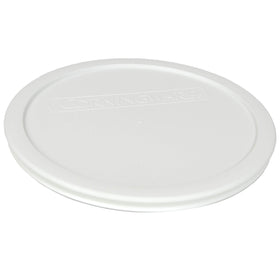 CorningWare storage lids in fridge and ready for microwave or freezer use.