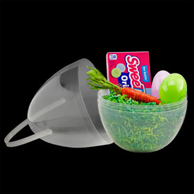 Cornucopia Brands durable plastic eggs for reuse across events.