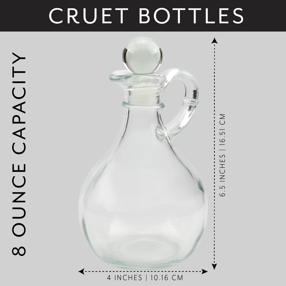 Cornucopia Brands clear glass detail highlighting clarity of contents