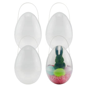 Cornucopia Brands jumbo Easter eggs 10-inch, four-pack, ideal for gifting and display.