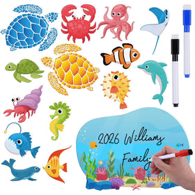 Cosmisun large cruise door magnet adds bold ocean decor to your cabin.