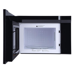 COSMO COS-2413ORM1SS interior lighting enhances night cooking visibility.