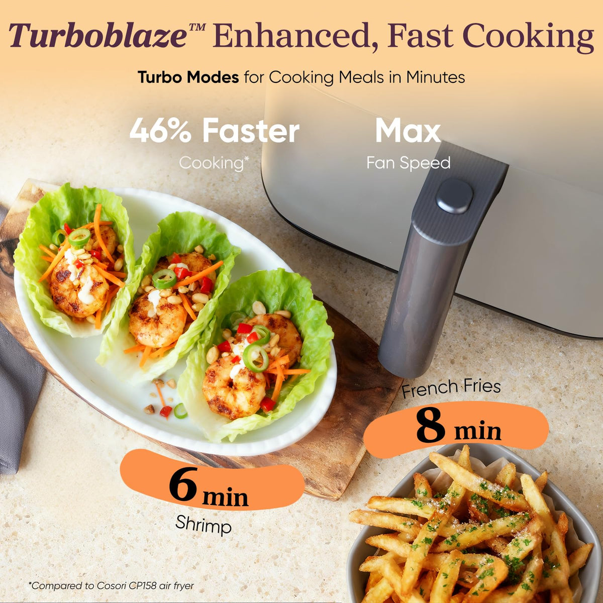 Cosori accessories set expands cooking options beyond air frying.