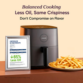 Cosori Pro 5QT app recipes display helps plan meals