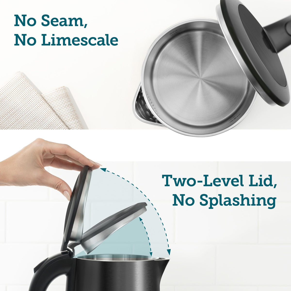 Cosori boil-dry protection and auto shut-off prevent accidents.