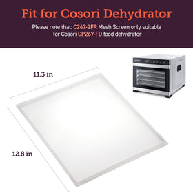 Cosori two-pack fits CP267-FD and other square dehydrators.