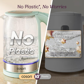 Cosori auto shut-off provides safe, worry-free boiling.