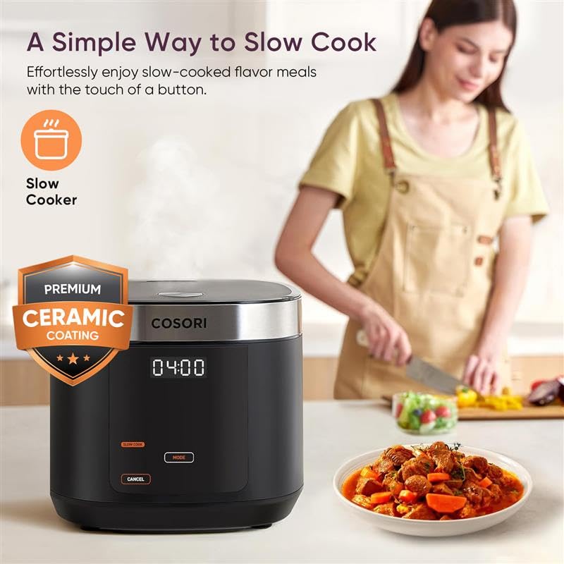 Cosori sauté mode lets you brown ingredients directly in the pot
