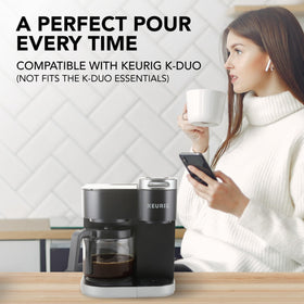 COSPARX carafe dishwasher-safe for easy cleaning after daily use.