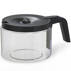COSPARX 12-cup carafe for Keurig Essentials, durable replacement for daily brewing.