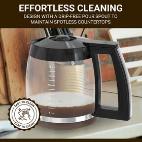 COSPARX carafe lid and knuckle guard add protection while serving.