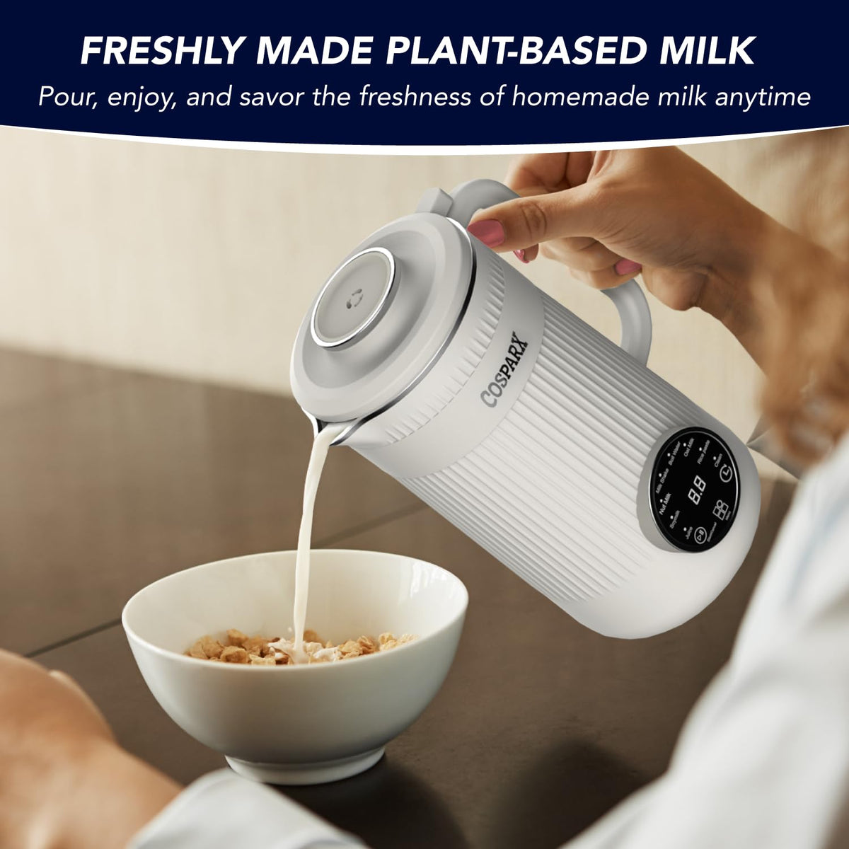 COSPARX bonus recipe book inspires creative plant-based beverages