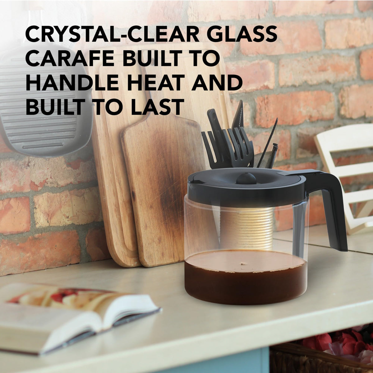 COSPARX clear labeling helps you measure coffee for precise servings.