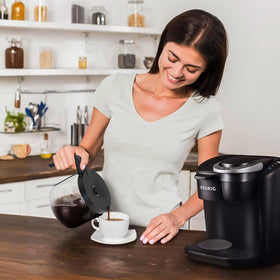 COSPARX compatibility confirms 12-cup carafe works with K-Duo Essentials and Hot & Iced.