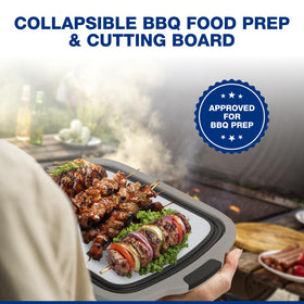 COSPARX XL lid and strainer for easy draining during grilling