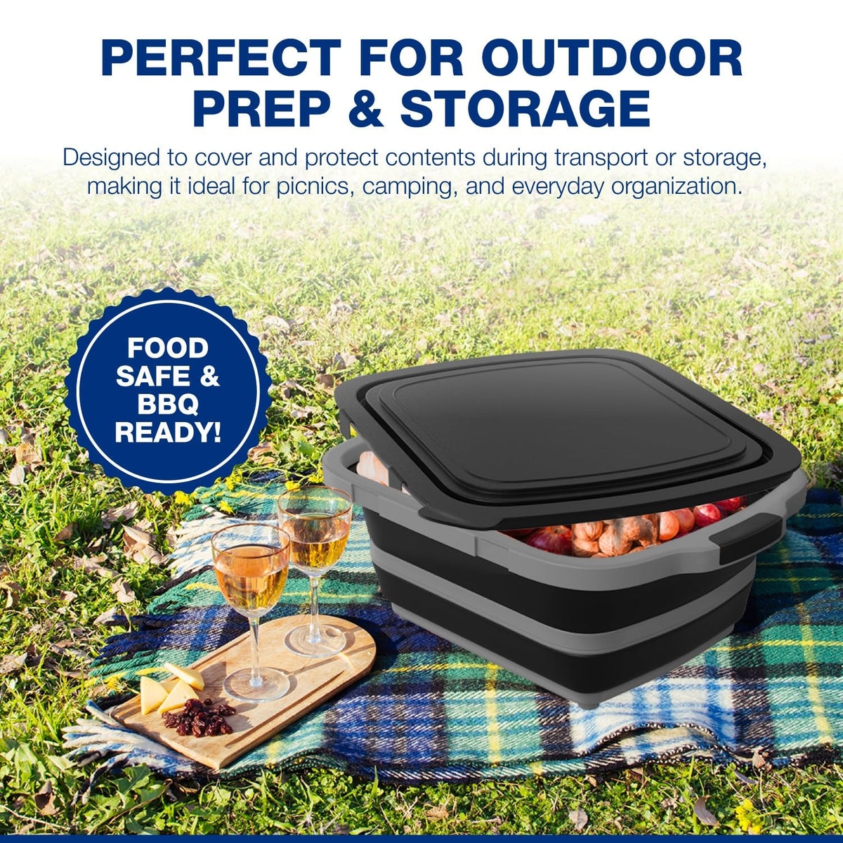COSPARX XL sturdy construction supports heavy meals during barbecues