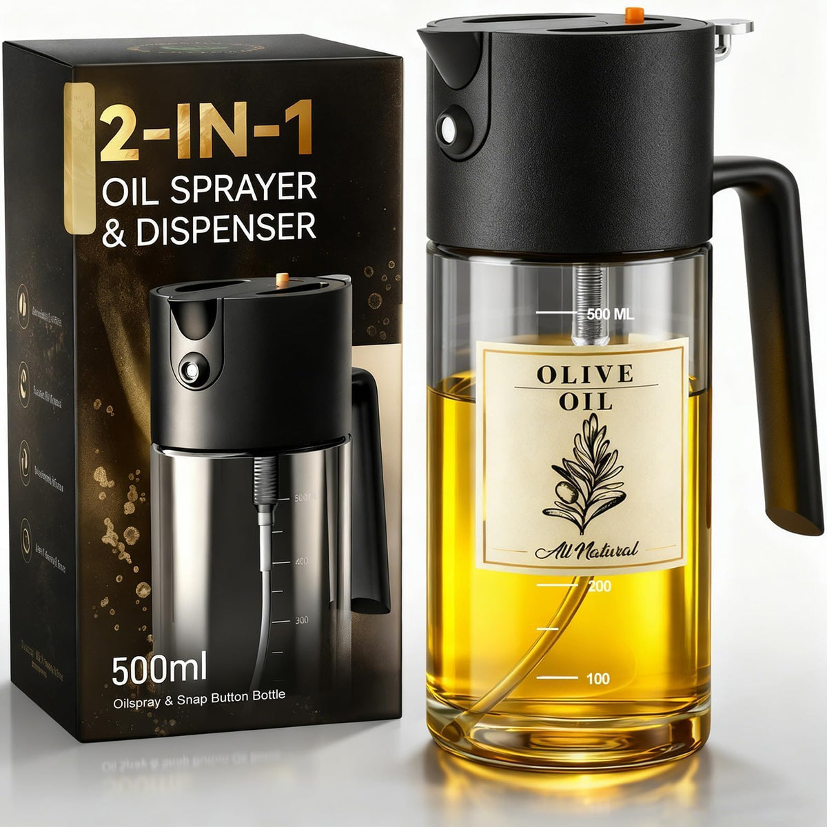 Costop Professional oil sprayer with fine mist for even coating