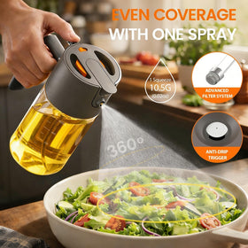 Costop leak-proof nozzle keeps counters clean during high-heat air fryer cooking.