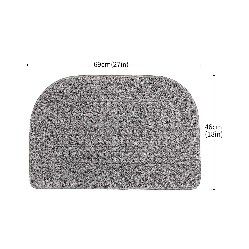 COSY HOMEER absorbent kitchen mat soaks up spills to protect your counters and floors.