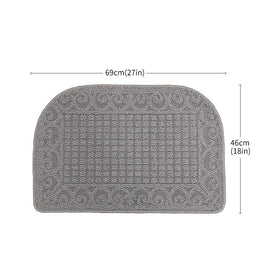 COSY HOMEER absorbent kitchen mat soaks up spills to protect your counters and floors.