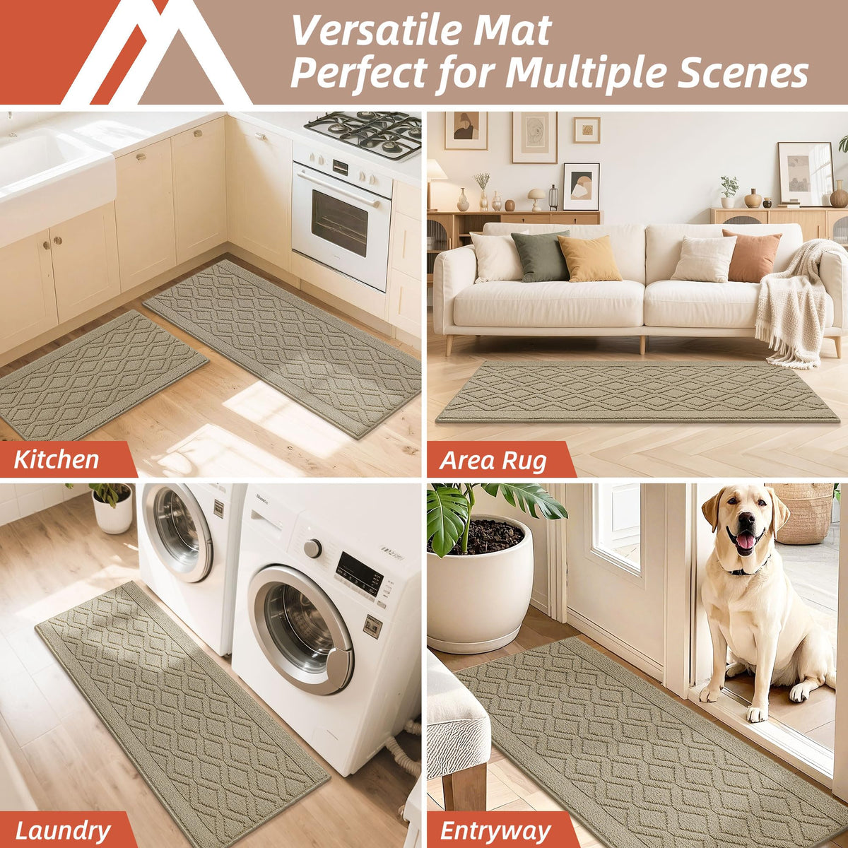 COSY HOMEER durable anti-fatigue mat supports long standing tasks.