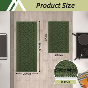 COSY HOMEER soft foam comfort underfoot during food prep.