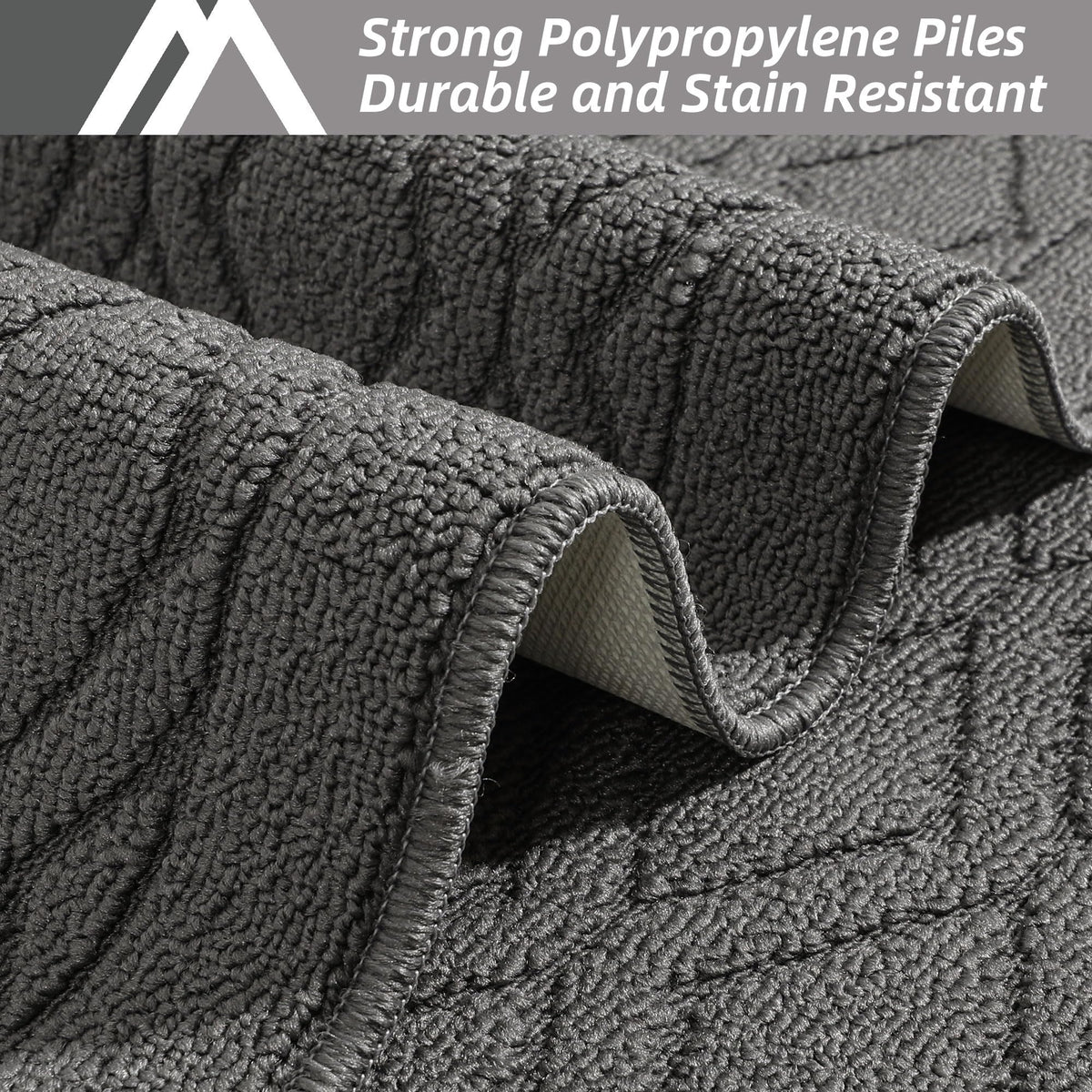 COSY HOMEER grey sink mat absorbs spills and protects floors