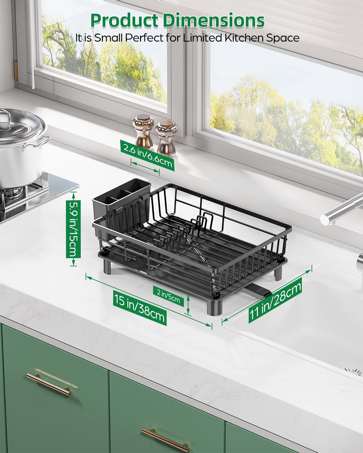 CosyPic compact rack suits 1-2 person households for daily drying.