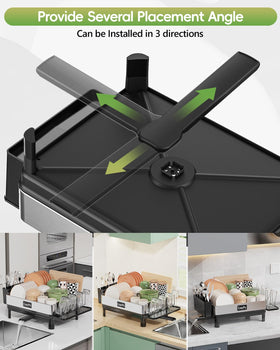 CosyPic cup holder keeps cups within reach while drying.
