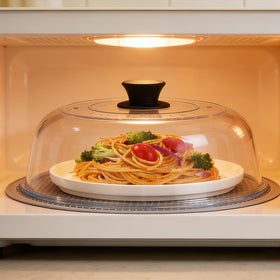COSYSHINY dishwasher-safe glass lid eases cleanup after meals