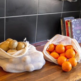Cottify zero-waste reusable bags ideal for bulk grains