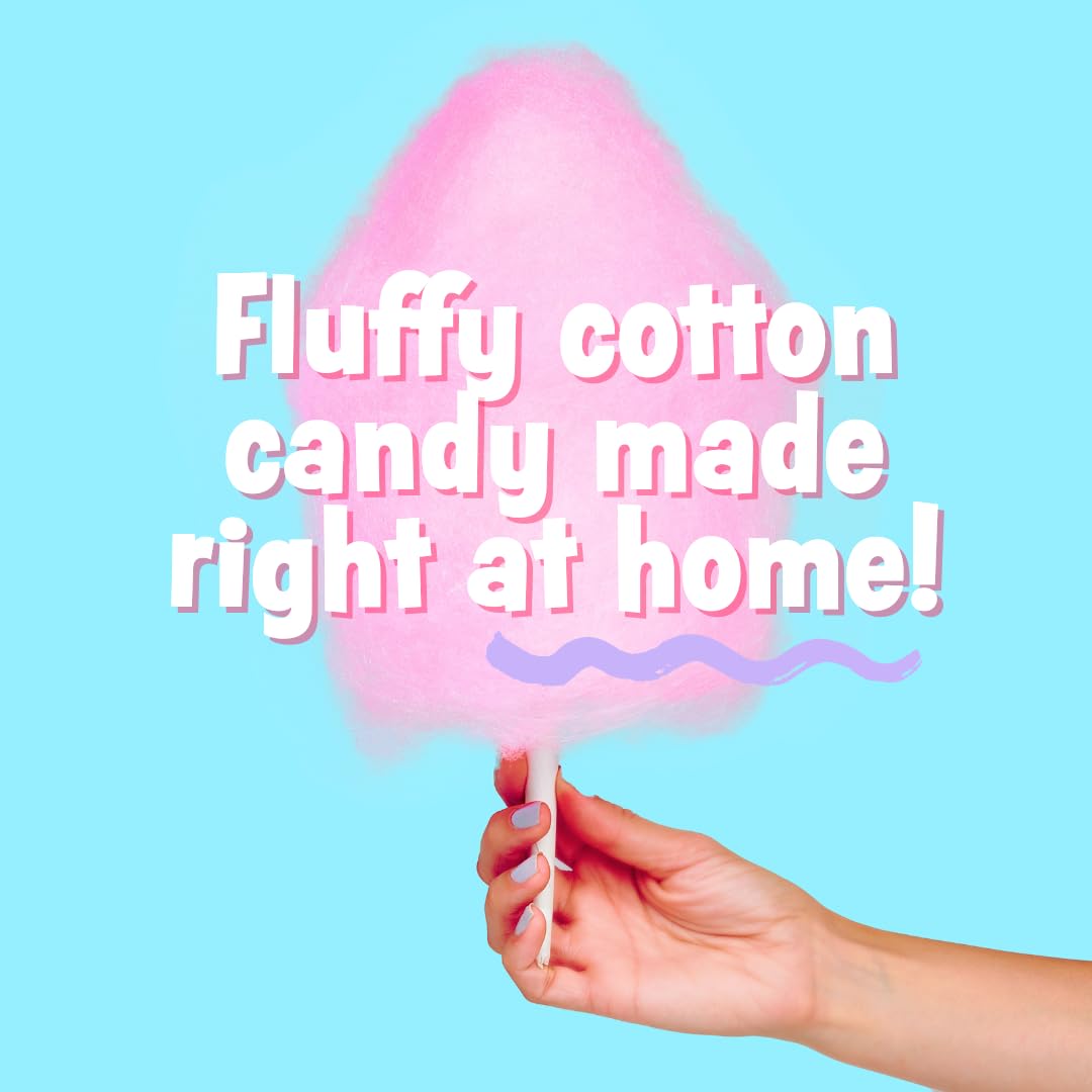Cotton Candy Express pina colada floss sugar jar for tropical party desserts